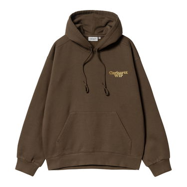 Pulover Carhartt WIP Hooded Charm Link Sweatshirt Rjava | I034423_9, 0