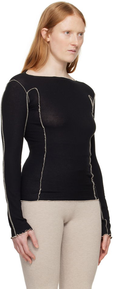 Majica Baserange Long Sleeve T-Shirt Bež | TTML-RB-SU24, 4