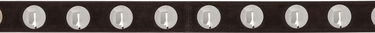 Pasovi Khaite 'The Benny' Suede Belt with Silver-Tone Hardware Rjava | 10014-726, 1