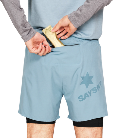 Kratke hlače Saysky Saysky 2 in 1 Pace Shorts Modra | nmrsh20c214, 2