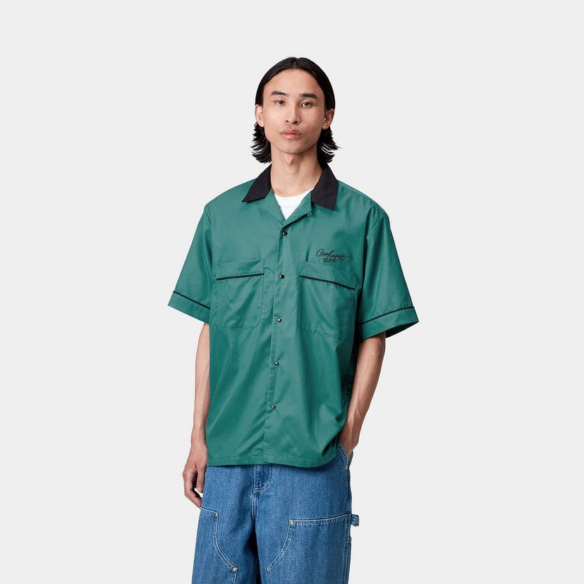 Srajce Carhartt WIP Carhartt WIP Short Sleeve Bowl Shirt Zelena | I035153_9
