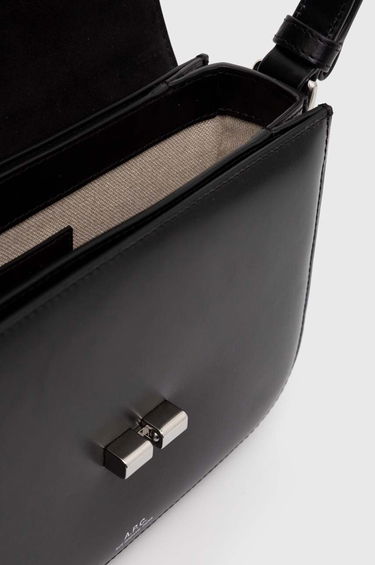Torba za čez ramo A.P.C. Grace Small Bag Črna | PXBVN-F61413, 4