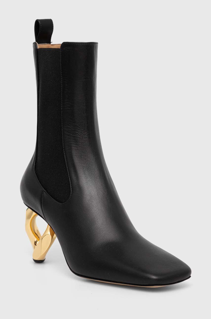 Superge in čevlji JW Anderson Anderson Chain Heel Boots Črna | ANW43021A.999, 0