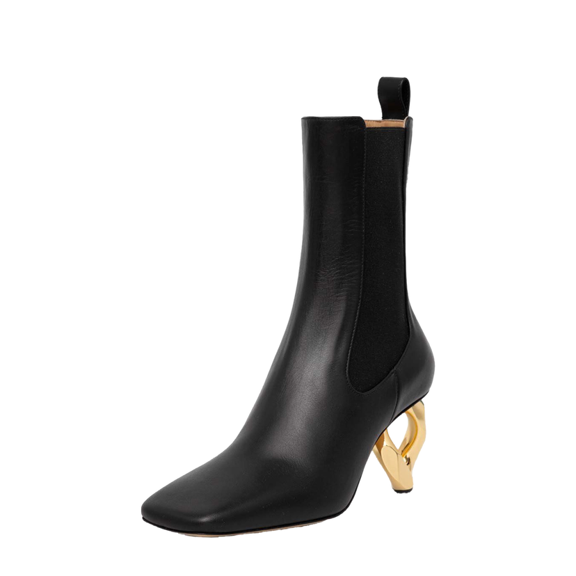 Superge in čevlji JW Anderson Anderson Chain Heel Boots Črna | ANW43021A.999