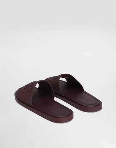 Modni dodatki Dolce & Gabbana Dolce & Gabbana Rubber Slides Bordo | CS2215AN99480308, 2