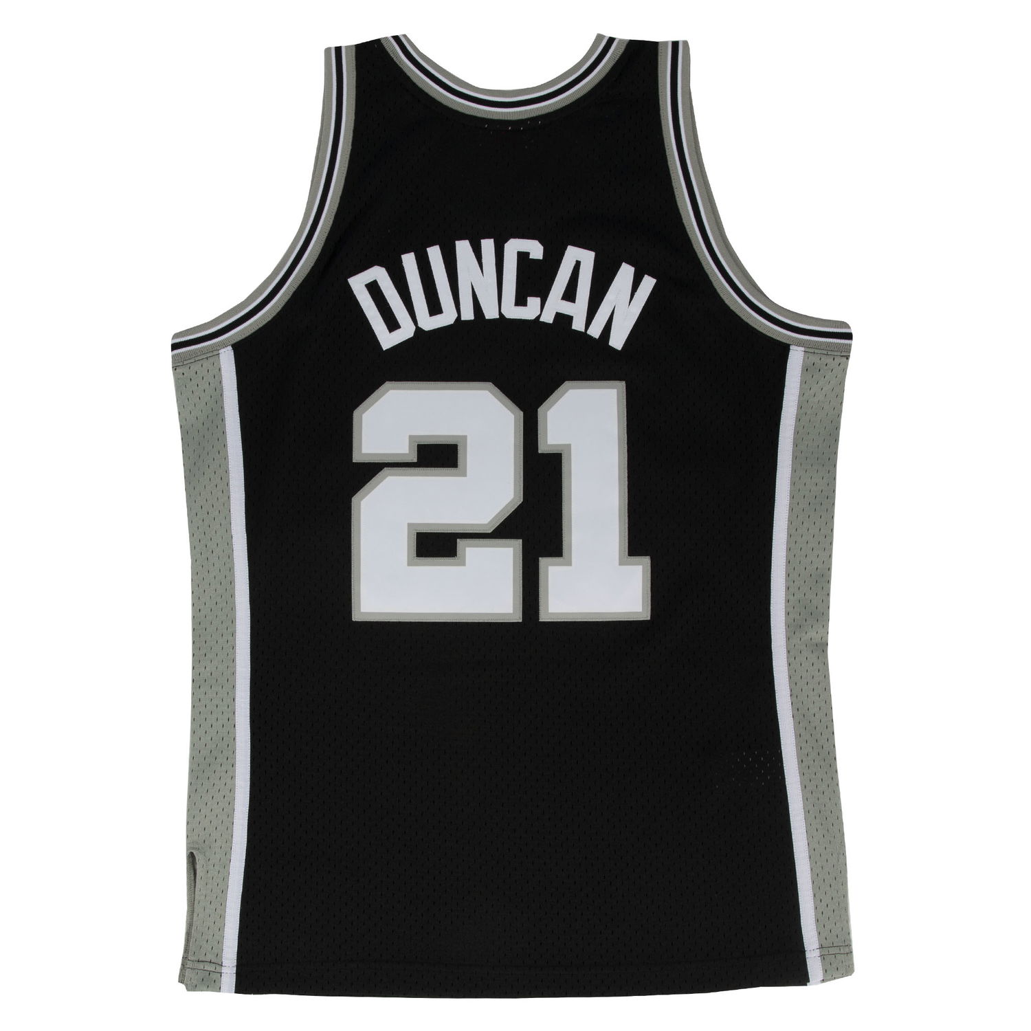 Dres Mitchell & Ness NBA Swingman Jersey San Antonio Spurs Tim Duncan Črna | SMJYGS18208-SASBLCK98TDU, 1