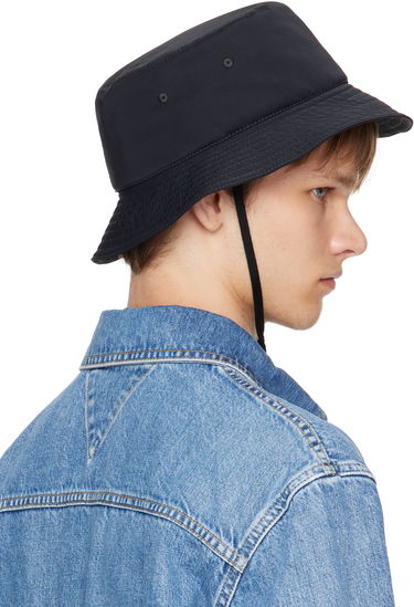 Klobuk Bottega Veneta Bottega Veneta Tech Nylon Bucket Hat Črna | 836051V5O301000, 2