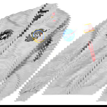 Bomber jakna Alpha Industries Alpha Industries MA-1 VF NASA Bomber Jacket Siva | 166107-666, 0