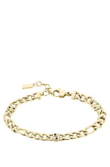 Zapestnica BOSS BOSS Bracelet with Double B Monograms Rumena | 1580635, 1