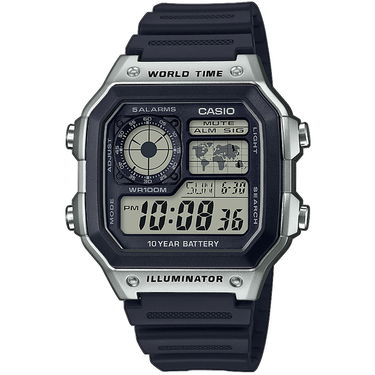 Ure CASIO Collection Črna | AE-1200WH-1CVEF, 1