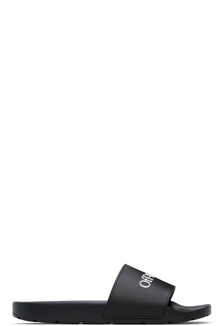 Superge in čevlji Off-White Black Bookish Pool Slides Črna | OMIU002C99MAT0011001, 0