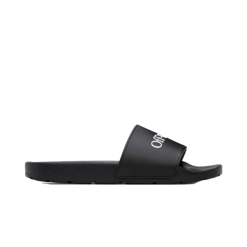Superge in čevlji Off-White Black Bookish Pool Slides Črna | OMIU002C99MAT0011001