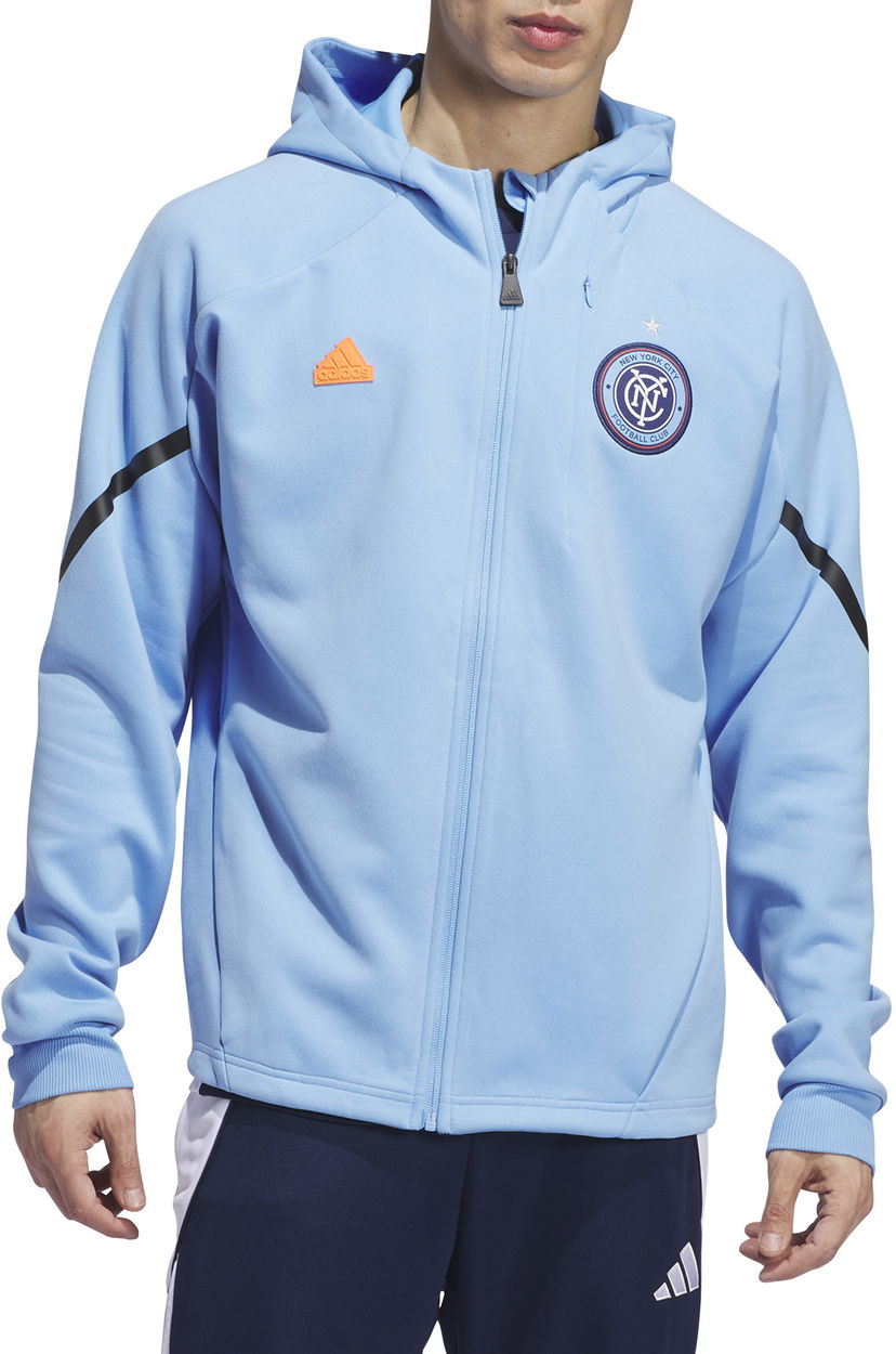 Pulover adidas Originals NYCFC Anthem Jacket Modra | iq0743