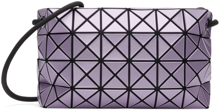 Torba za čez ramo BAO BAO ISSEY MIYAKE Geometric Panel Loop Metallic Shoulder Bag Lila | BB46AG571, 0