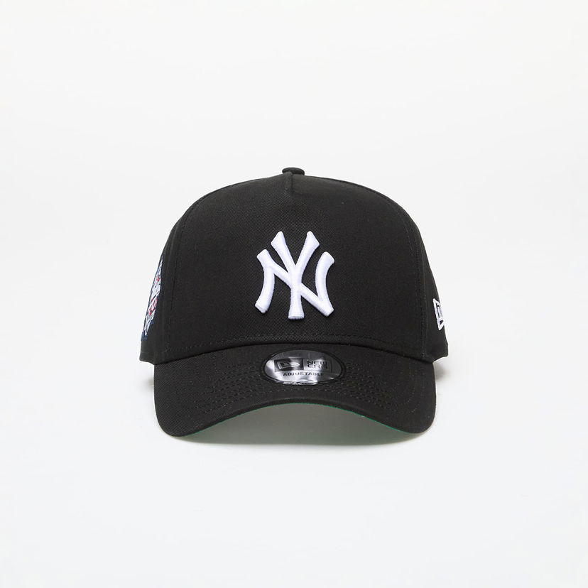 Kapa New Era MLB New York Yankees Side Patch 9FORTY E-Frame Adjustable Cap Black Universal Črna | 60565191
