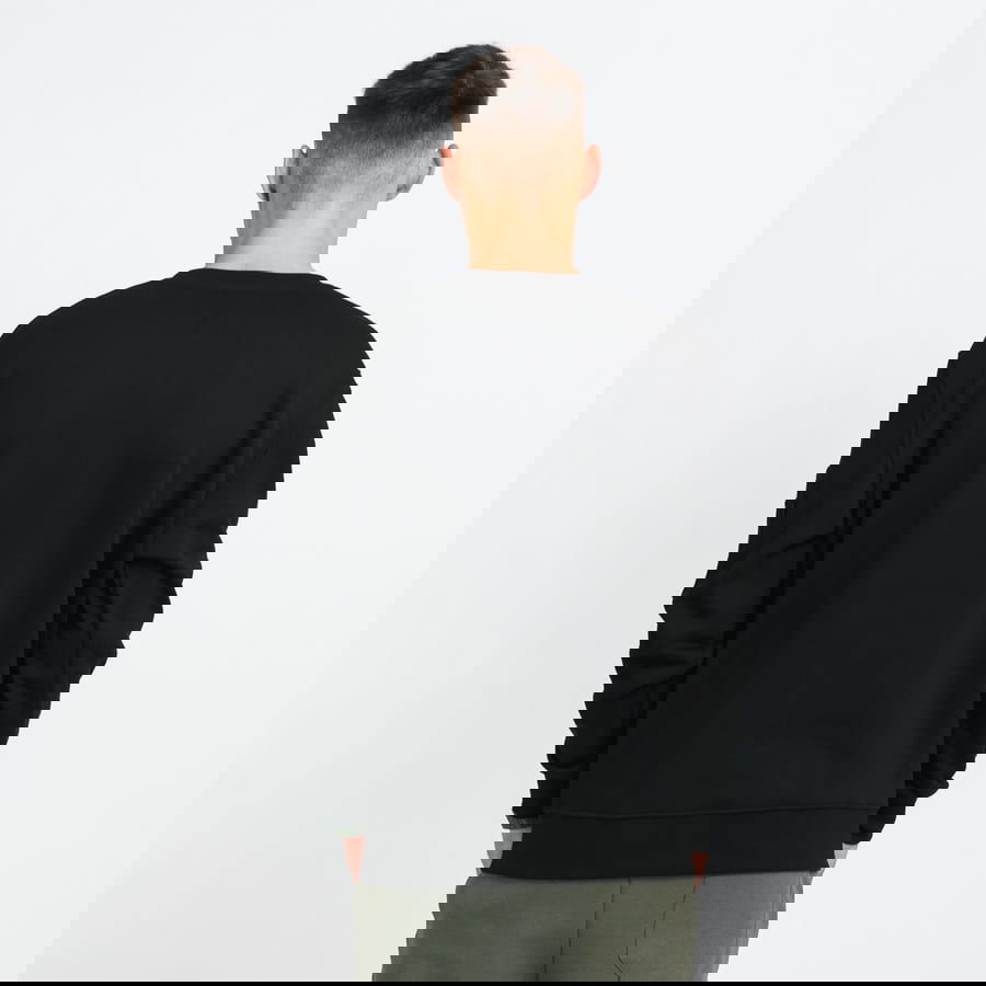 Pleteni pulover Alpha Industries Alpha Label Sweater Črna | 118312 03, 1