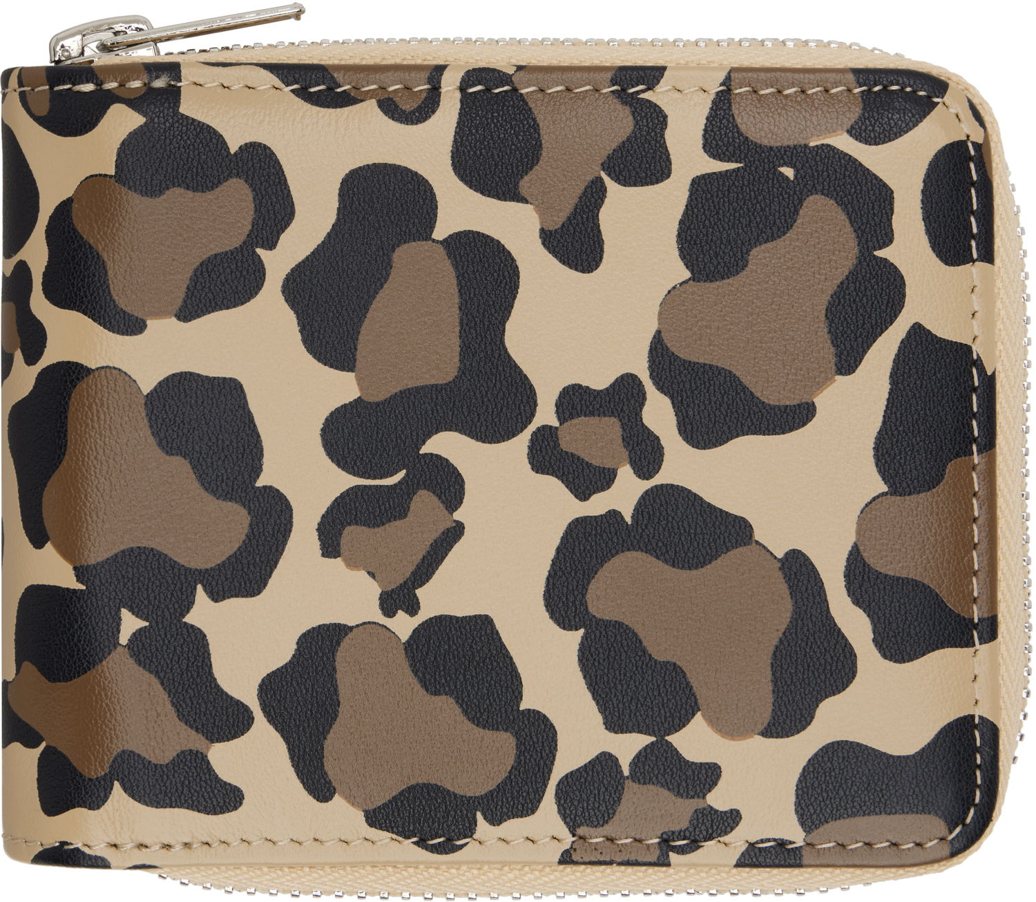 Denarnica BBC IceCream ICECREAM Leopard Print Zip Wallet Bež | IC25164, 0