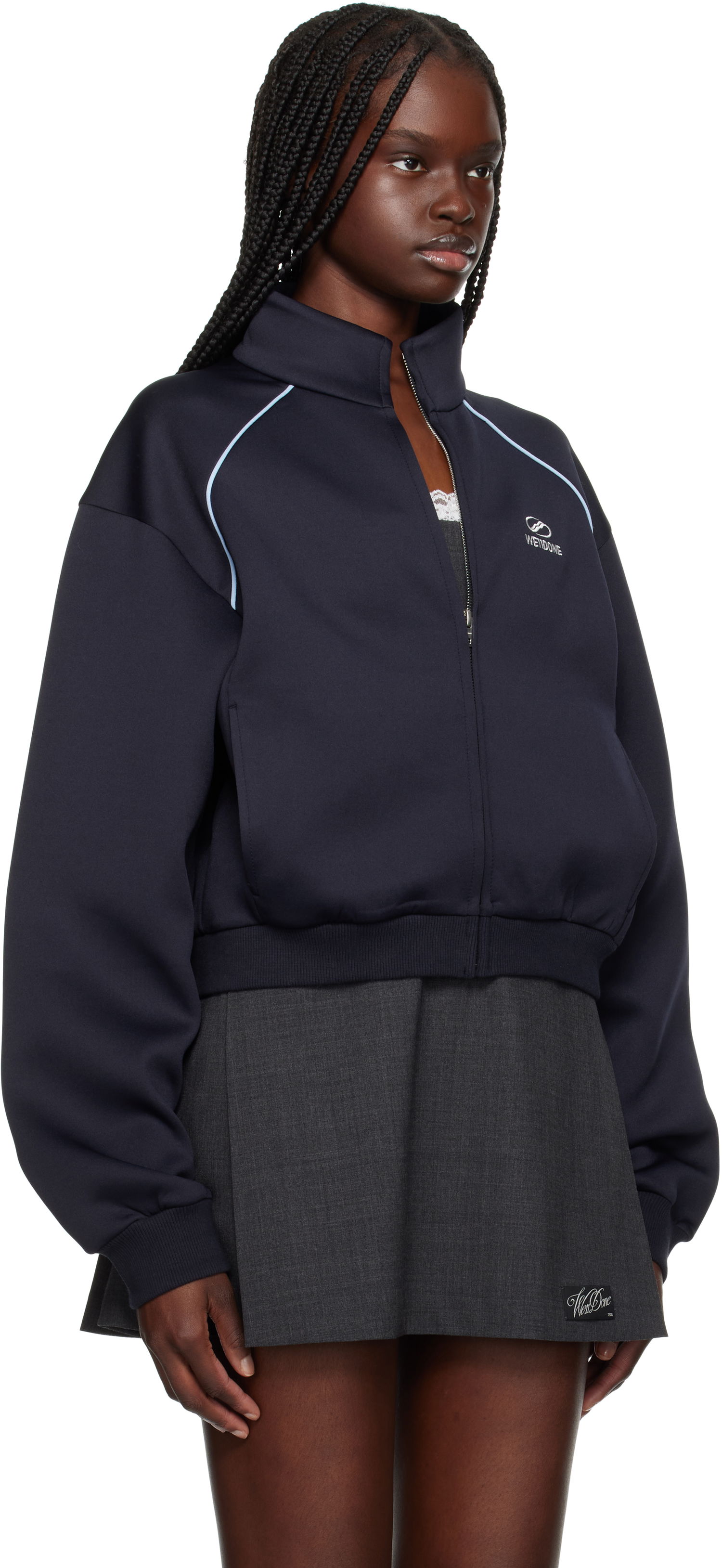Bomber jakna We11done We11done Sporty Selldone Track Jacket Mornarica | WD-TJ1-25-832-W-NV, 1