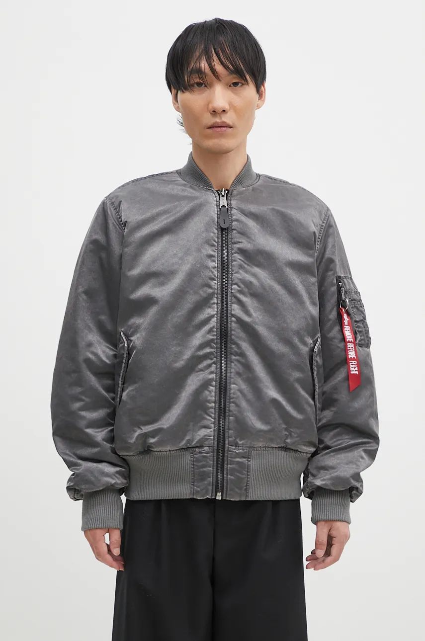 Bomber jakna Alpha Industries Bomber Jacket Oversize Siva | 148127, 0