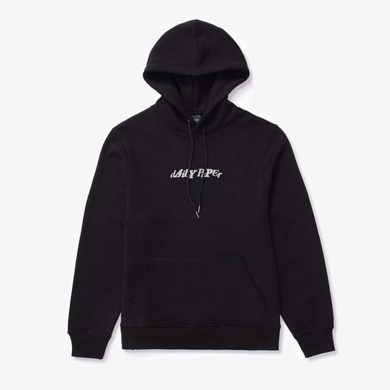 Pulover DAILY PAPER Unified Type Hoodie Črna | 2411116