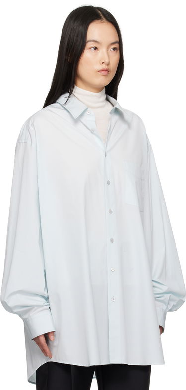 Srajce Maison Margiela Maison Margiela Oversized Shirt Modra | S51DT0017 M35397, 1