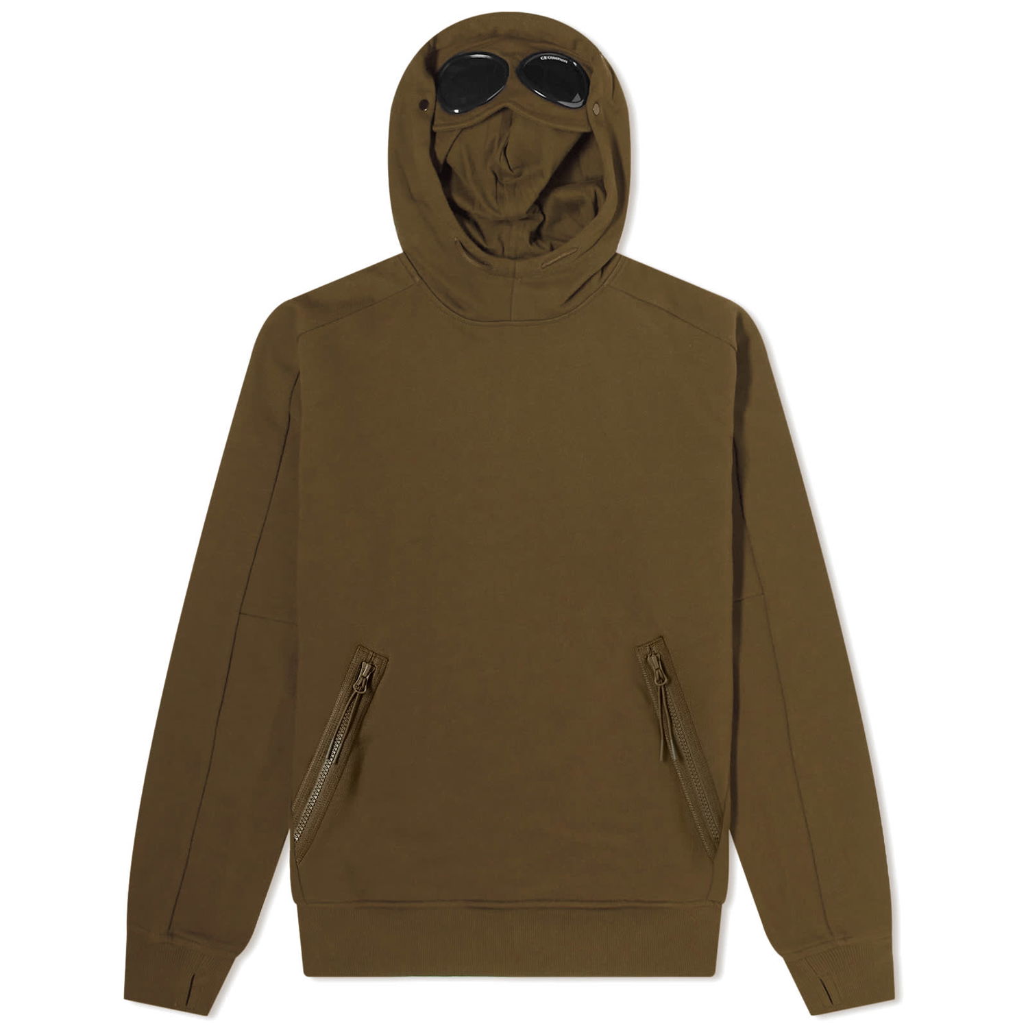 Pulover C.P. Company Goggle Popover Hoodie Zelena | 15CMSS080A-005086W-683, 0