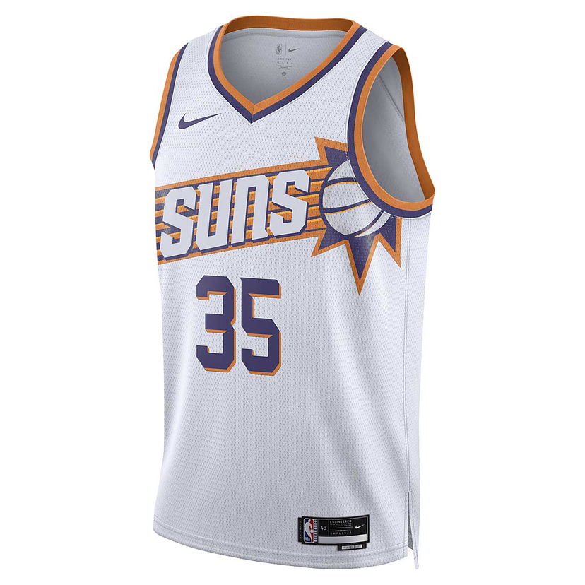 Dres Nike NBA PHOENIX SUNS DRI-FIT ASOSSIATION SWINGMAN JERSEY KEVIN DURANT Bela | DV4851-104