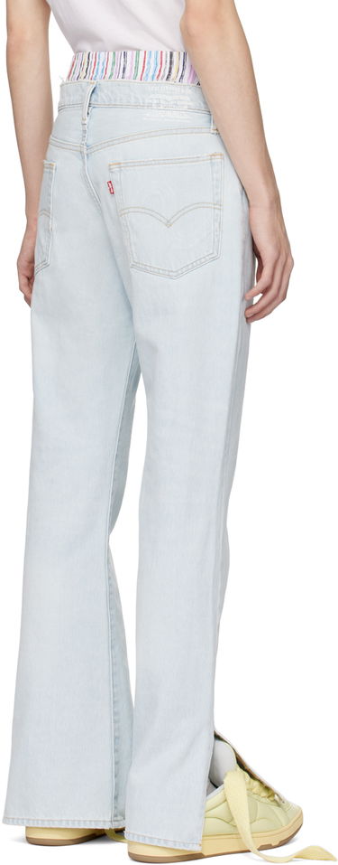 Kavbojke ERL Bootcut Jeans Modra | ERL08P201, 2