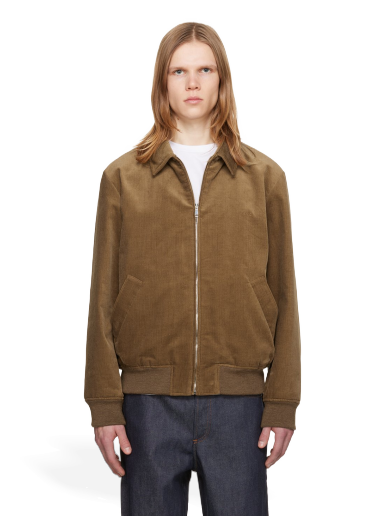 Jakna A.P.C. Gilles Bomber Jacket Rjava | COESY-H02706