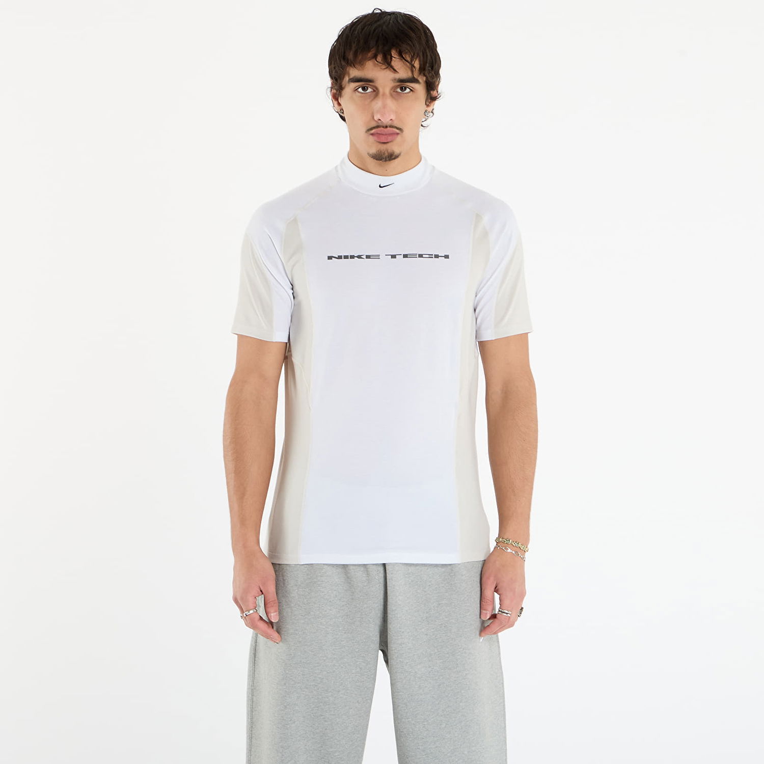 Majica Nike Nike Tech Dri-FIT Short-Sleeve Base Layer Bela | IB1522-100, 0