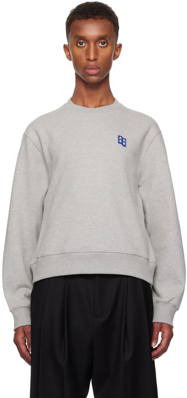 Pulover ADER ERROR TRS Tag Logo Sweatshirt Siva | BMSGFYSW0101GR, 0