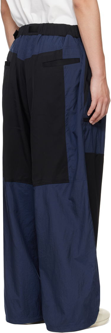 Hlače Y-3 Y-3 Two-Tone Nylon Trousers Modra | JM7785, 2