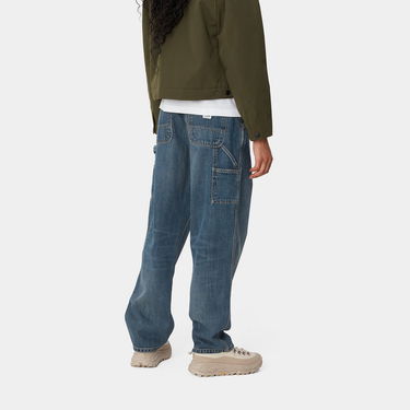 Kavbojke Carhartt WIP Single Knee Loose Fit Jeans Modra | I034225_8, 3