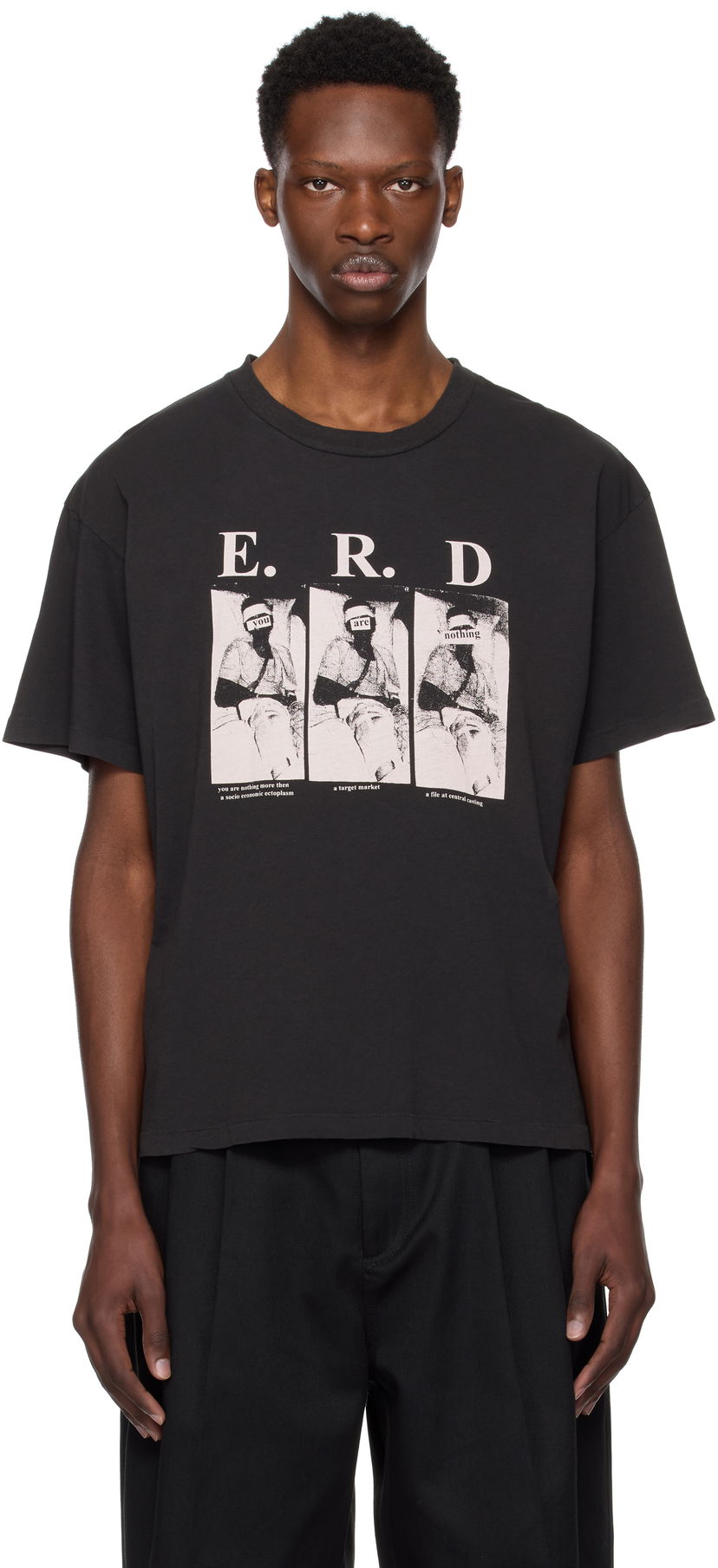 Majica Enfants Riches Déprimés Enfants Riches Déprimés 'You Are Nothing' Graphic T-Shirt Črna | 010-823