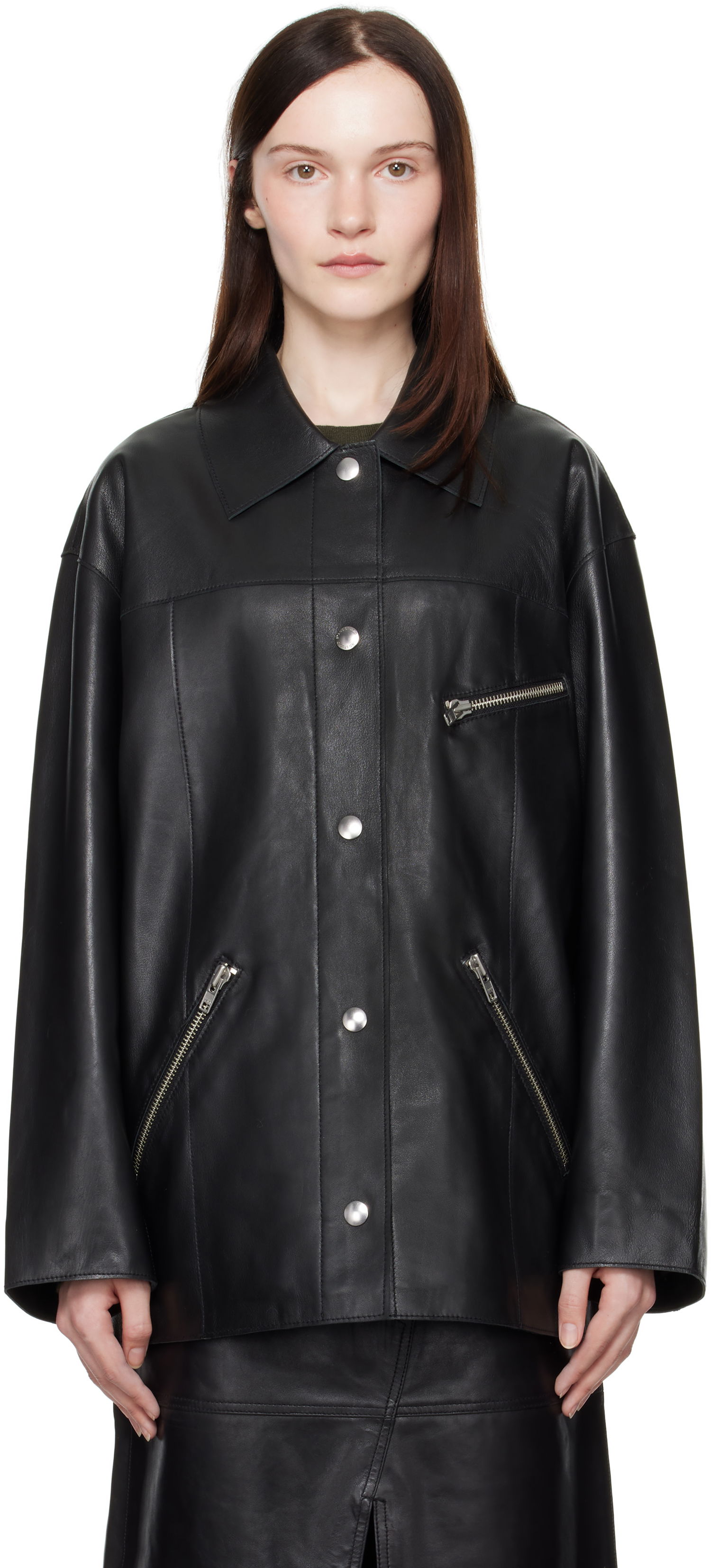 Jakna STAND STUDIO Stand Studio Elisia Leather Jacket Črna | 66383-7800, 0