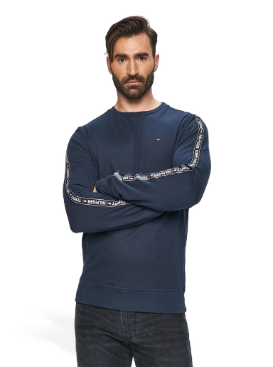 Pulover Tommy Hilfiger Crewneck Sweatshirt Mornarica | UM0UM00705.NOS