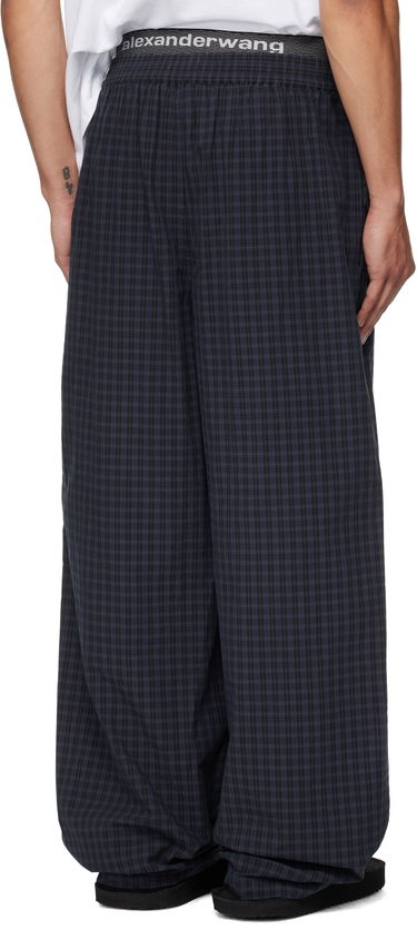 Hlače Alexander Wang Alexander Wang Relaxed Trousers Modra | 6WC3254885, 2
