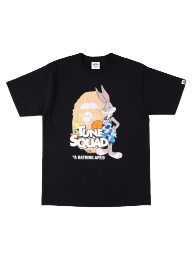 Majica BAPE Space Jam x Ape Head Tee Črna | 001TEH731905X