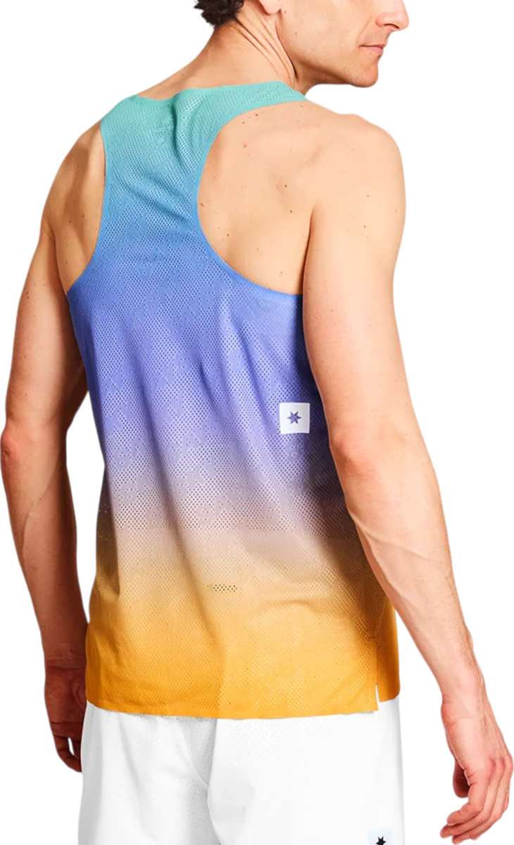 Majica brez rokavov Saysky Saysky Drip Dye Flow Air Singlet Večbarvna | nmrsi62c-1033, 1