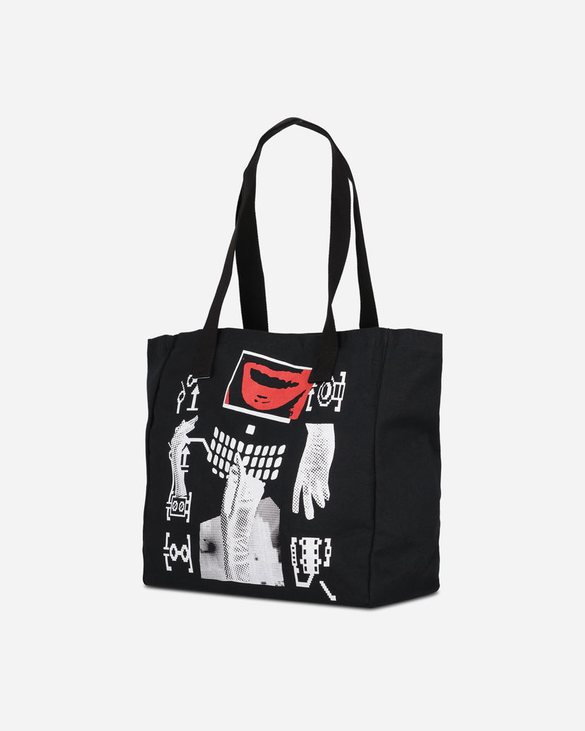 Tote bag Cav Empt Lips Display Tote Bag Črna | CES28G07 BLACK