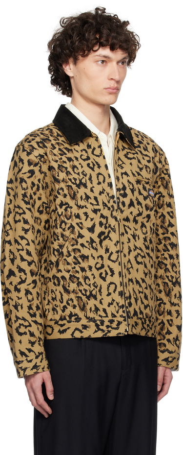 Jakna WACKO MARIA WACKO MARIA x Dickies Leopard Print Work Jacket Bež | 25SS-WMO-DC03, 1