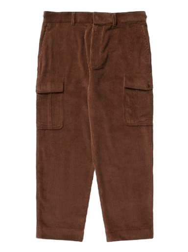 Cargo hlače KENZO Corduroy Cargo Pant Rjava | FD65PA1099CR.90