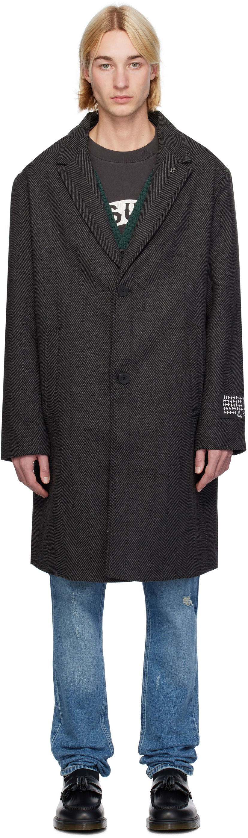 Plašči Ksubi Battery Coat Siva | MFA24JK006