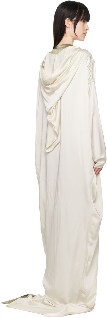Obleke Rick Owens Rick Owens Hollywood Peter Cloak Maxi Dress Bež | RP01E7901 SCH, 2