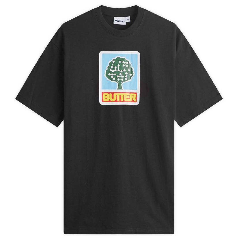 Majica Butter Goods Growth T-Shirt Črna | BGQ224D20404
