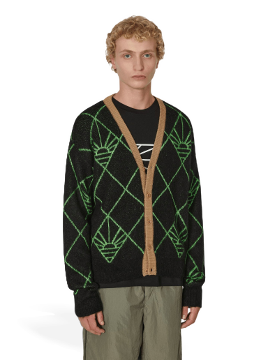 Pleteni pulover PACCBET Logo Cardigan Črna | PACC11N001 1