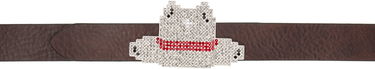 Pasovi Maison Margiela Maison Margiela Crystal Cowboy Belt Rjava | SM2TP0002 SV0266, 0