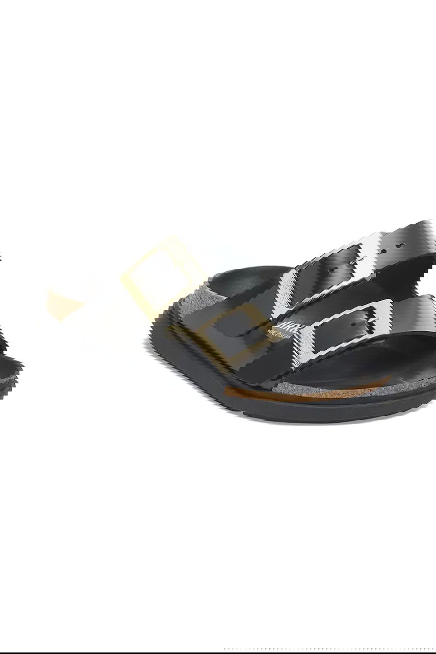 Superge in čevlji Birkenstock Birkenstock Arizona Droplet Buckle Slides Črna | 1029353, 1