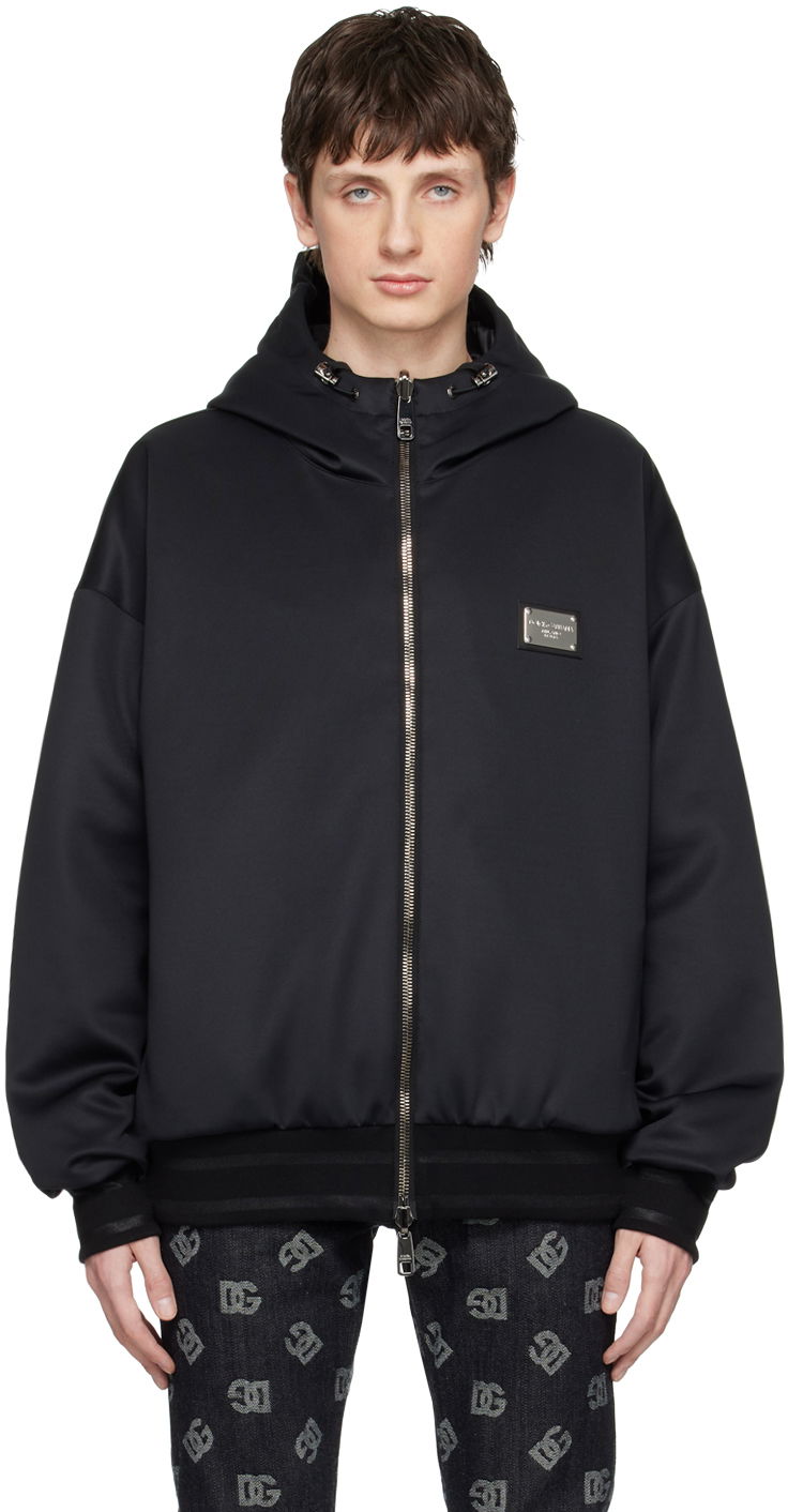 Jakna Dolce & Gabbana Black Reversible Jacket Črna | G9ZT7TFUGK6, 0