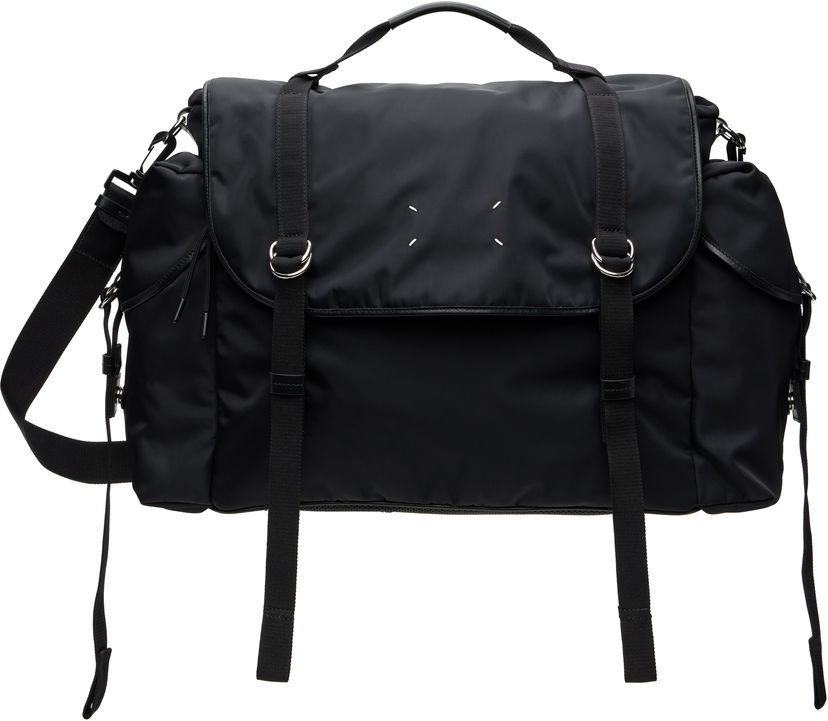Torba za čez ramo Maison Margiela Maison Margiela High Tech Messenger Bag Črna | SB1WG0071 P6763